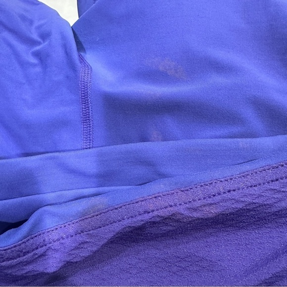 Lululemon Iris Flower Purple Breezy Crops - Picture 9 of 10